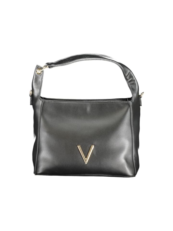 Schwarz Polyurethan Damen Tasche