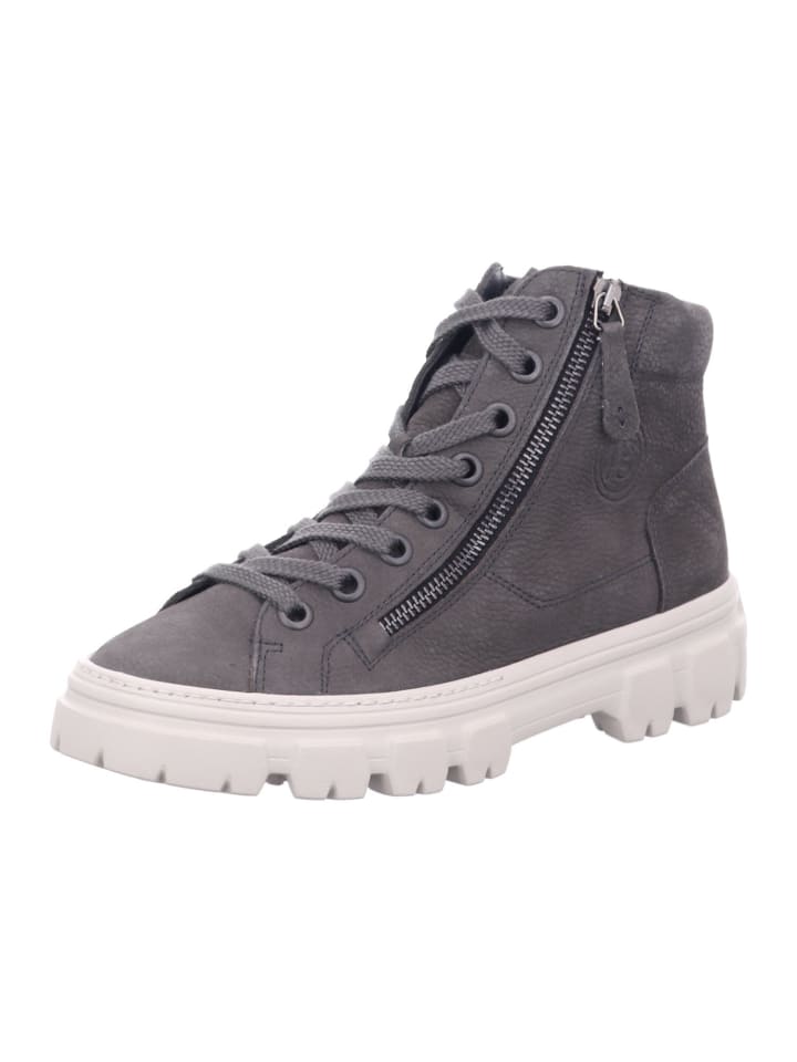 Komfort Stiefelette in grau