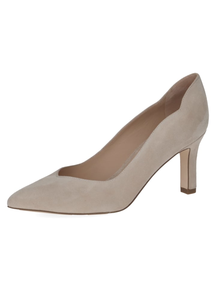 Klassische Pumps in Beige