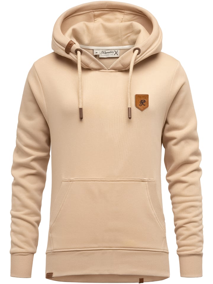 Kapuzenpullover HARMONY in Beige