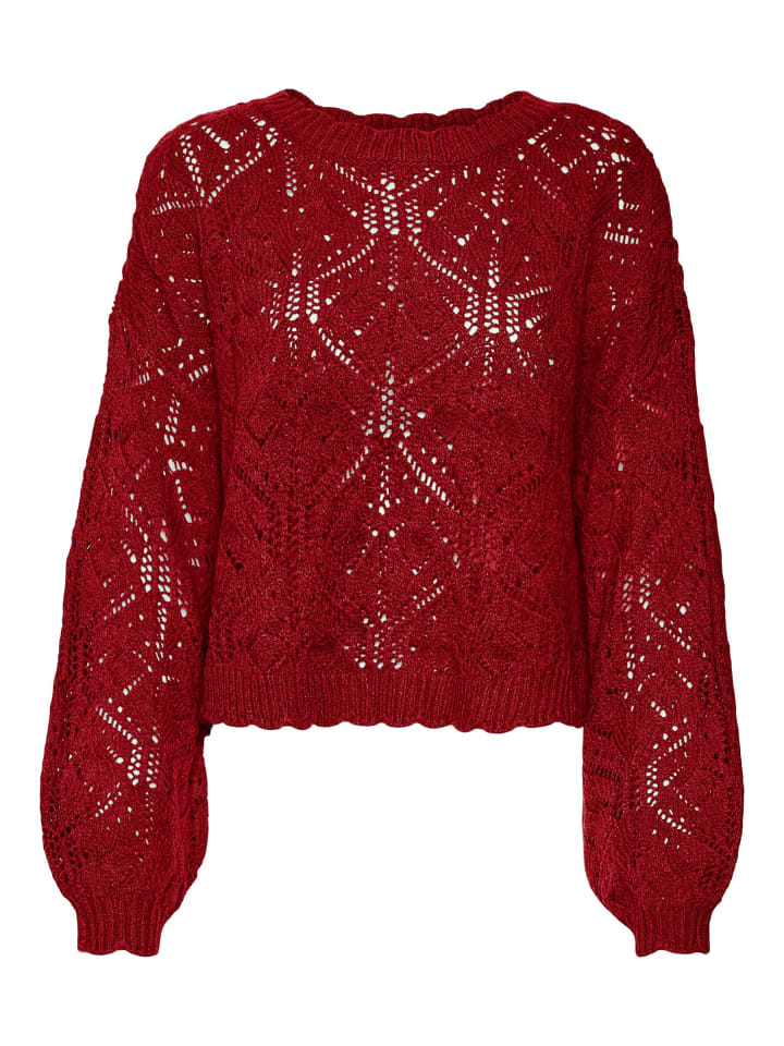 Strickpullover in Roasted Russet