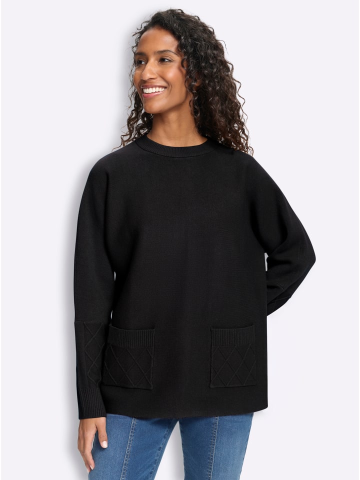 Pullover in schwarz