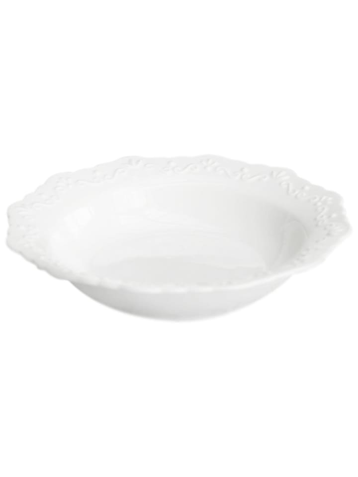 Chic Antique Provence Suppenteller in weiss