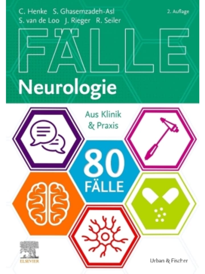 Buch - 80 Fälle Neurologie