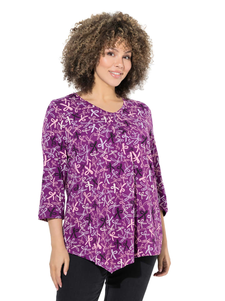 Shirt in helle pflaume