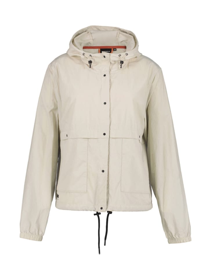 Windjacke in beige