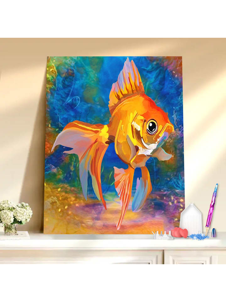 Diamond Painting-"Goldfisch"