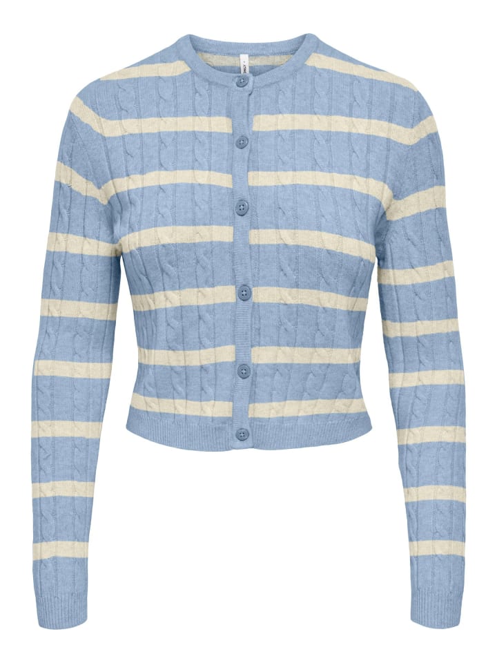 Strickjacke in Cashmere Blue