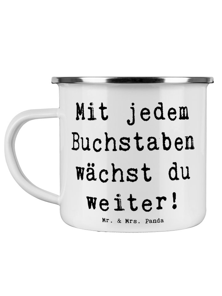 Kaffeebecher Spruch Schulanfang Inspiration mit... in Weiß