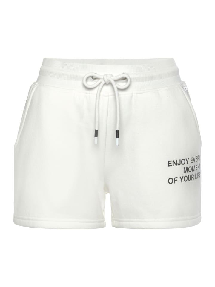 Sweatshorts in weiß
