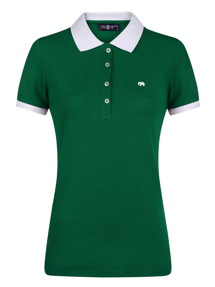 Polo Shirt Kurz Arm in Grün