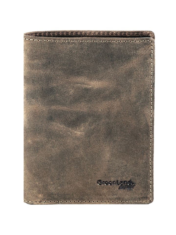Stone Geldbörse I Leder 9,5 cm stone