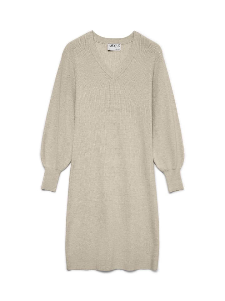 Strickkleid in Oatmeal