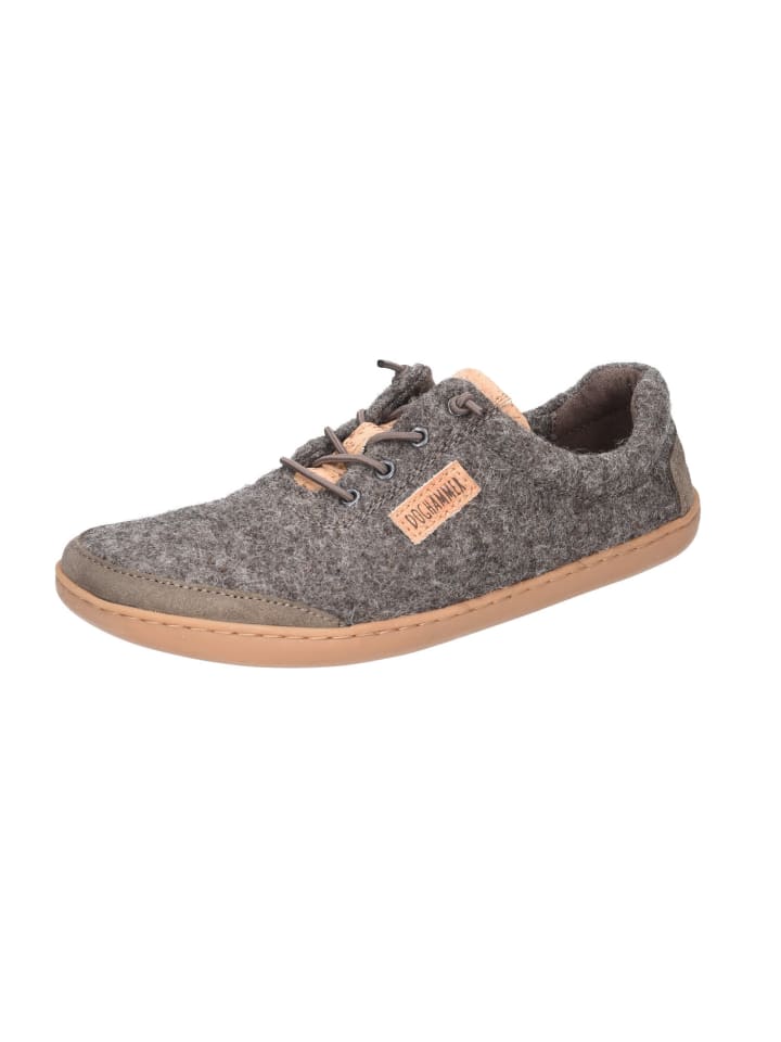 Schnürschuh in grau