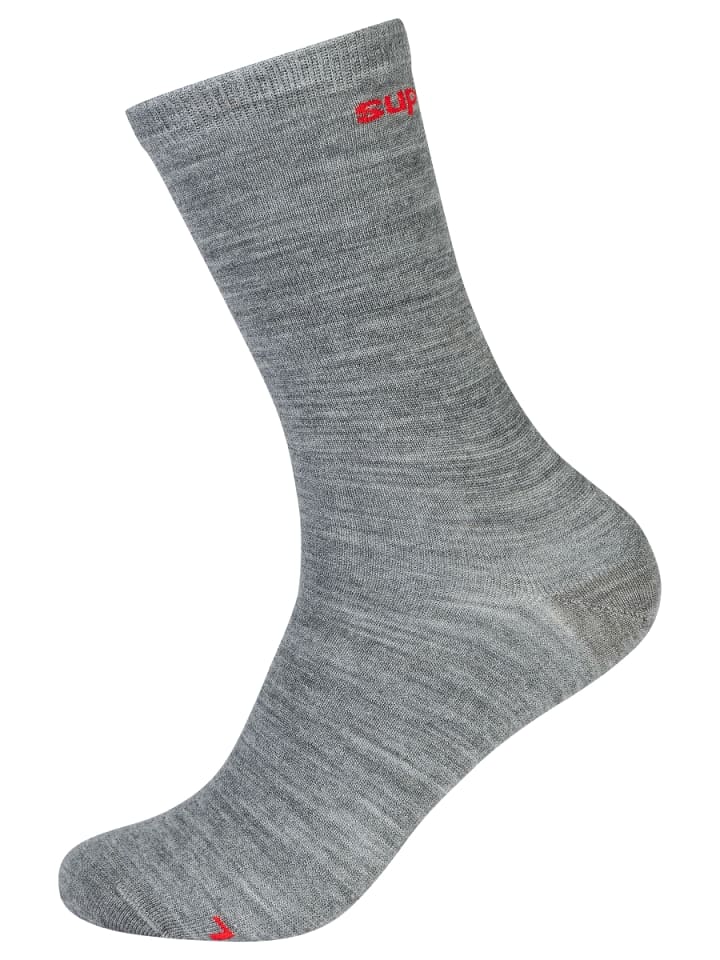 Merino Socken SN ALL DAY SOCKS in grau