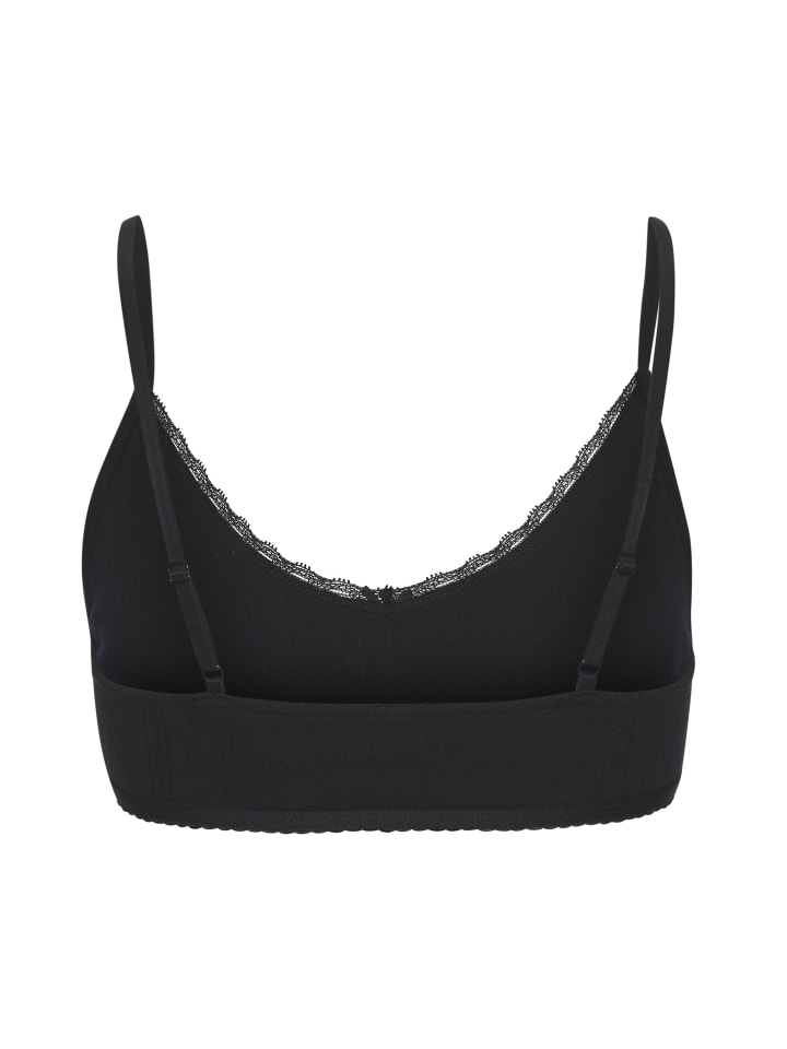 Bralette in schwarz