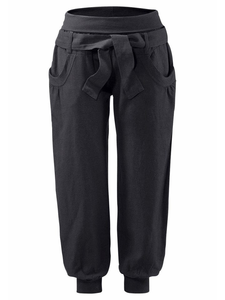 Strandhose in schwarz