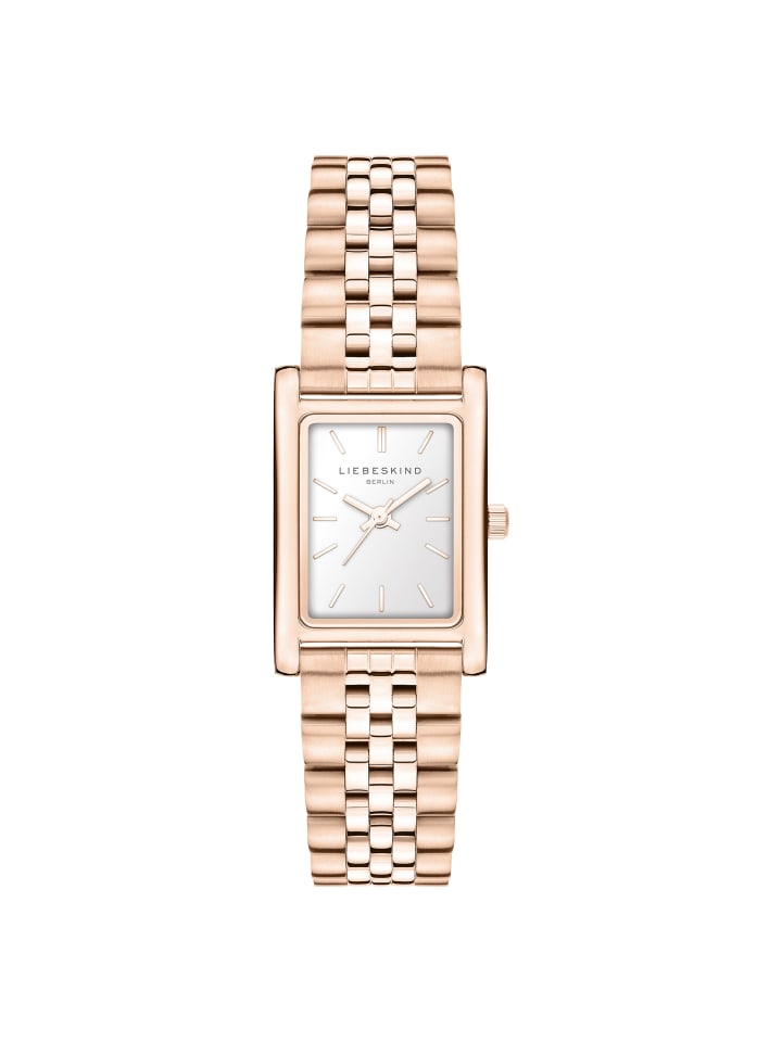 Armbanduhr Small Retro in roségold
