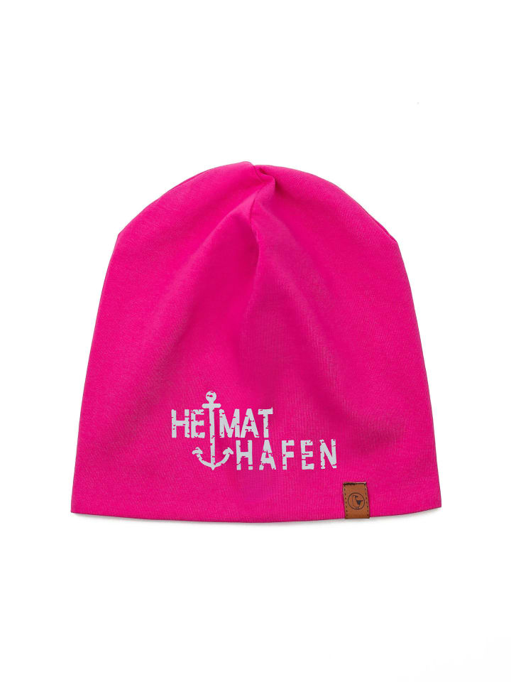 Wendemütze "Heimathafen" in fuchsia
