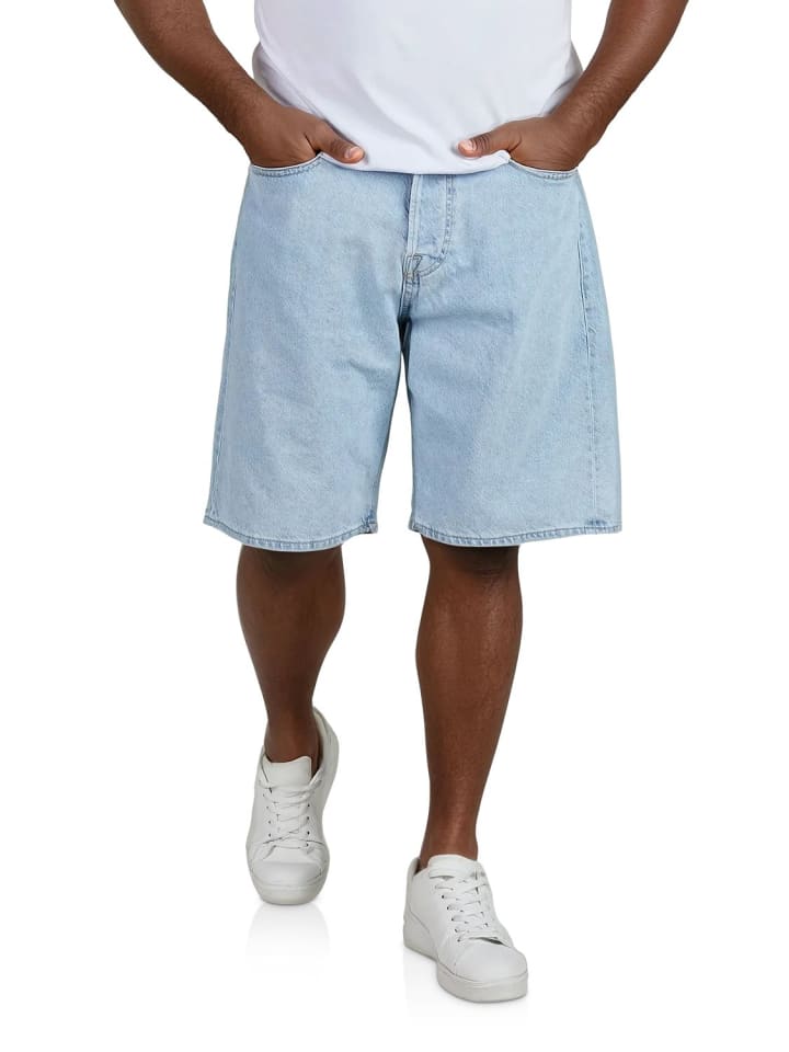 Short JJIALEX JJCOOPER SHORTS SQ baggy in Blau