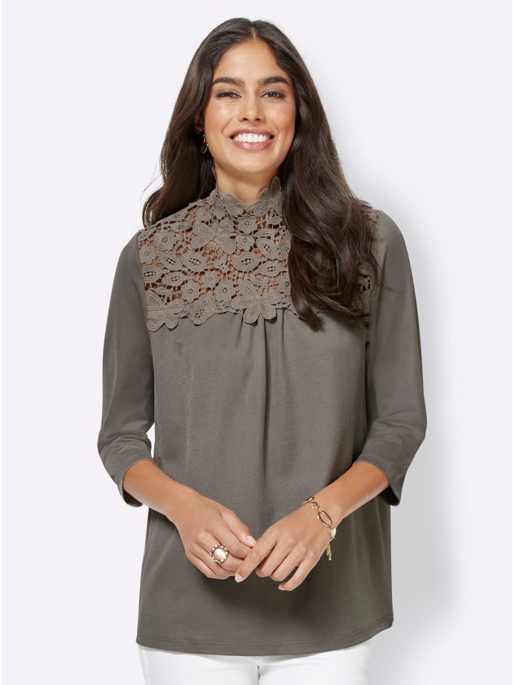 Shirt in taupe