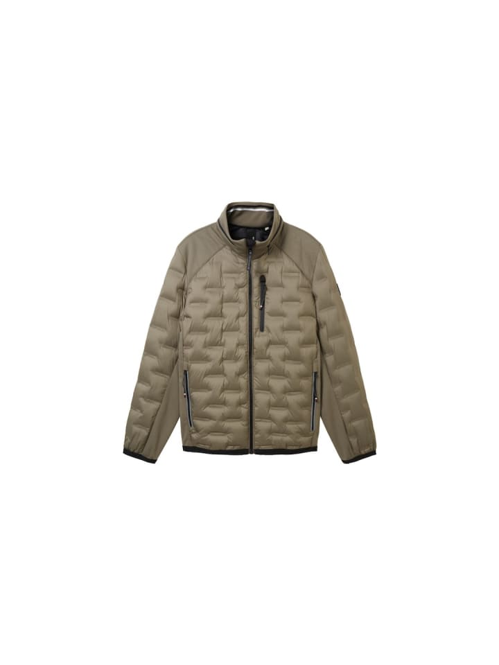 Jacke in smokey olive green