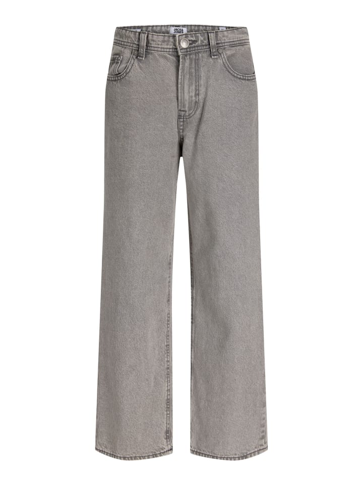 Baggy Fit Jeans in Grey Denim