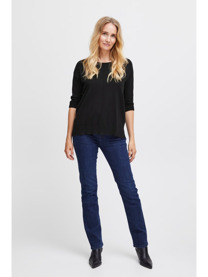 FRBESMOCK PULLOVER Regular fit in Black