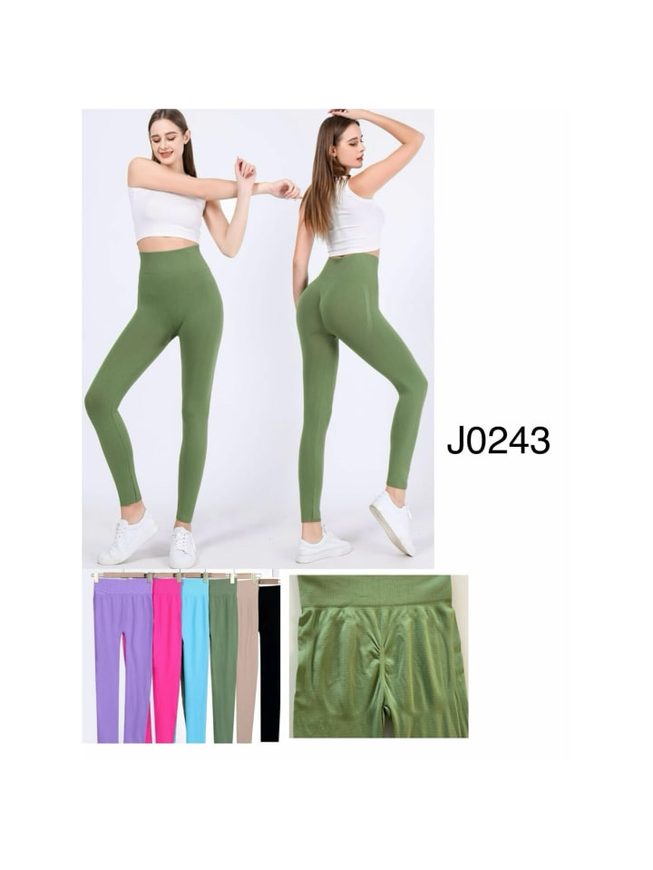 Damen Gym Fitness Leggings sportleggings Jogging Sport in Rosa