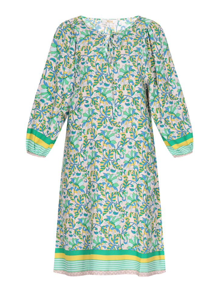 Women Dress in green multicolor