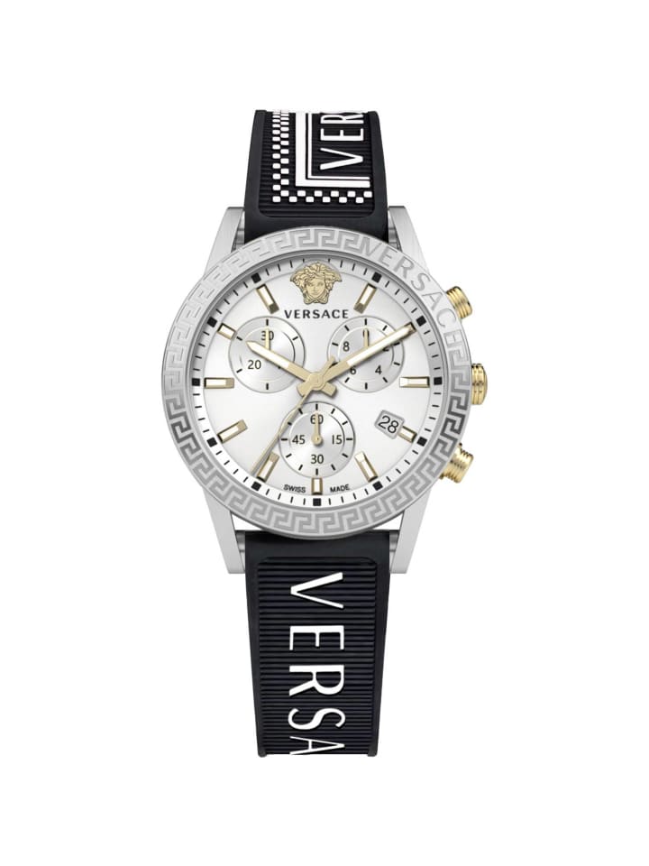 Versce Damen Armbanduhr SPORT TECH Chronograph 40 mm VEKB00122 in schwarz