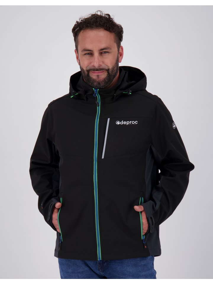 Softshelljacke NUNAVUT II in Schwarz