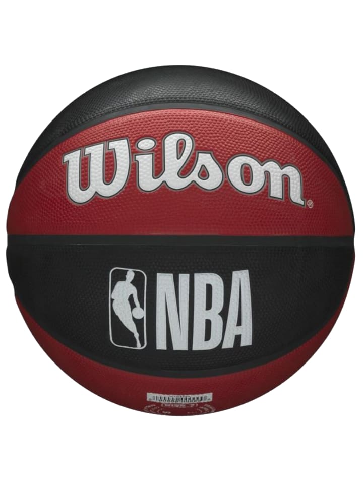 Wilson NBA Team Houston Rockets Ball in Rot