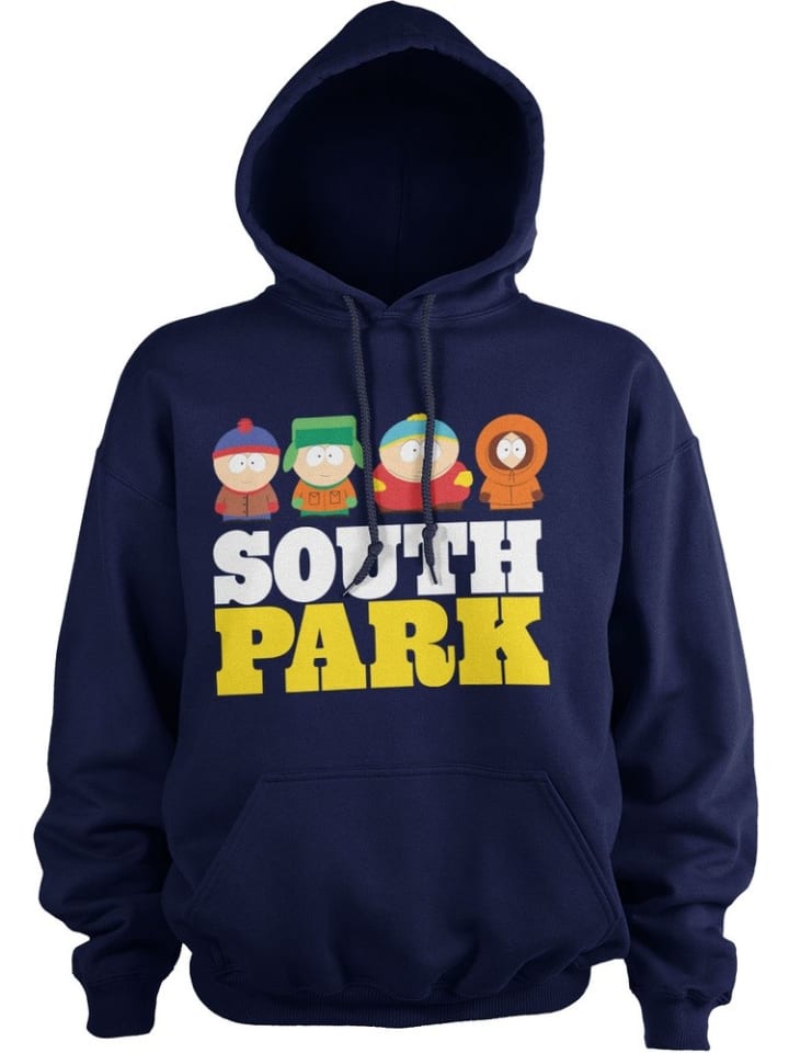 Hoodie in Blau