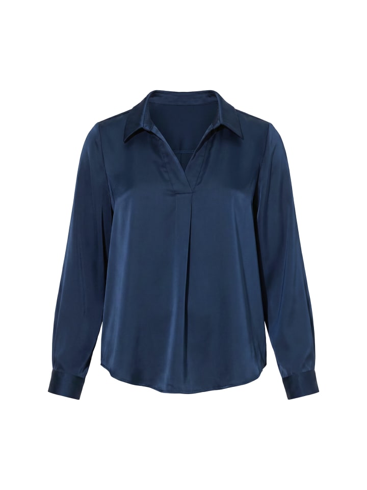 Bluse in marine