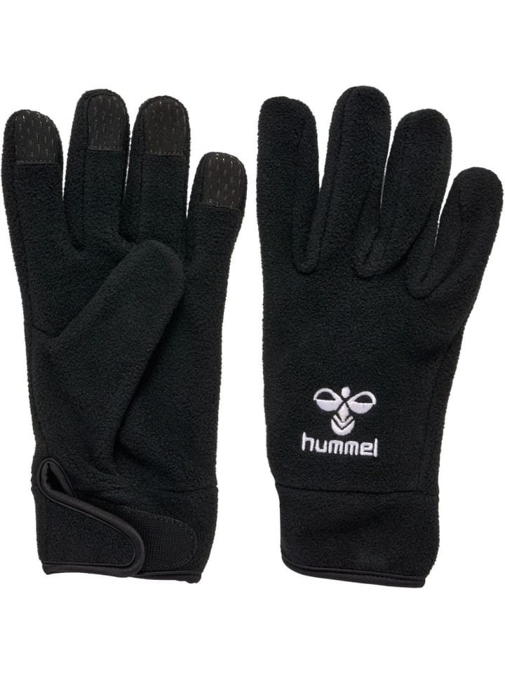 Sporthandschuhe "Hmlfleece Gloves" in Schwarz