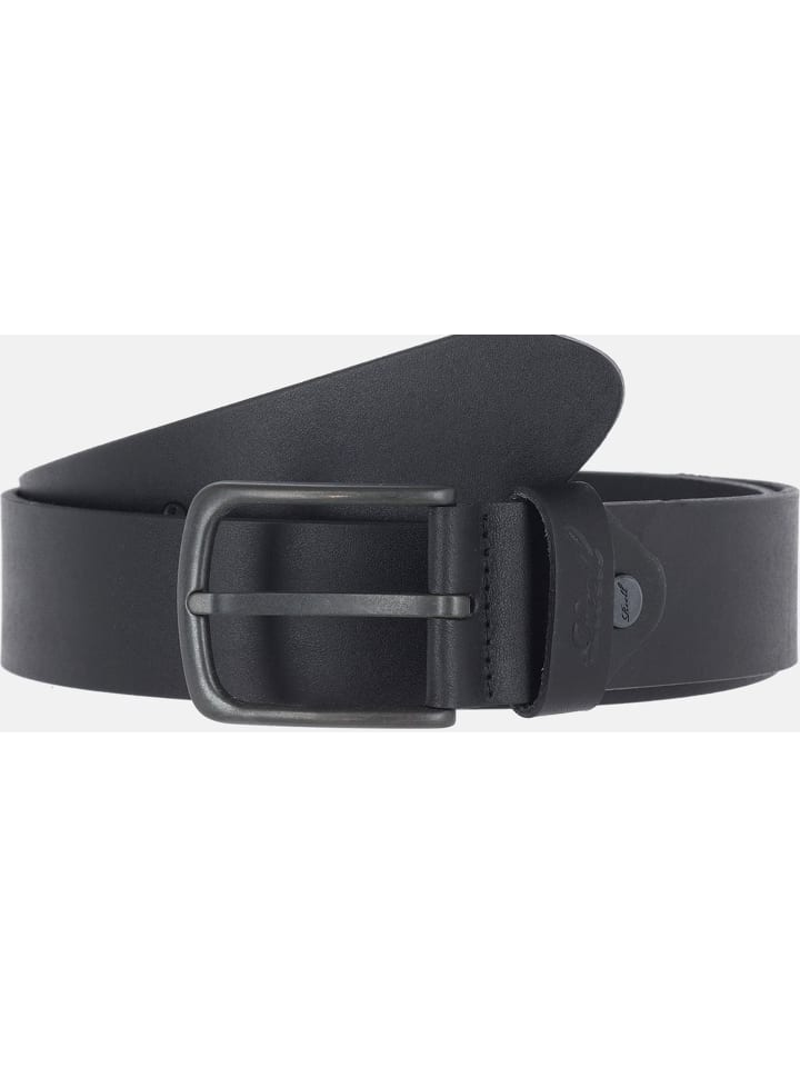 Gürtel "All Black Buckle Belt" in Schwarz