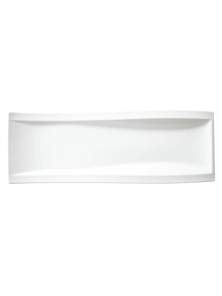 Antipastiteller NewWave in Weiß 42 x 15 cm
