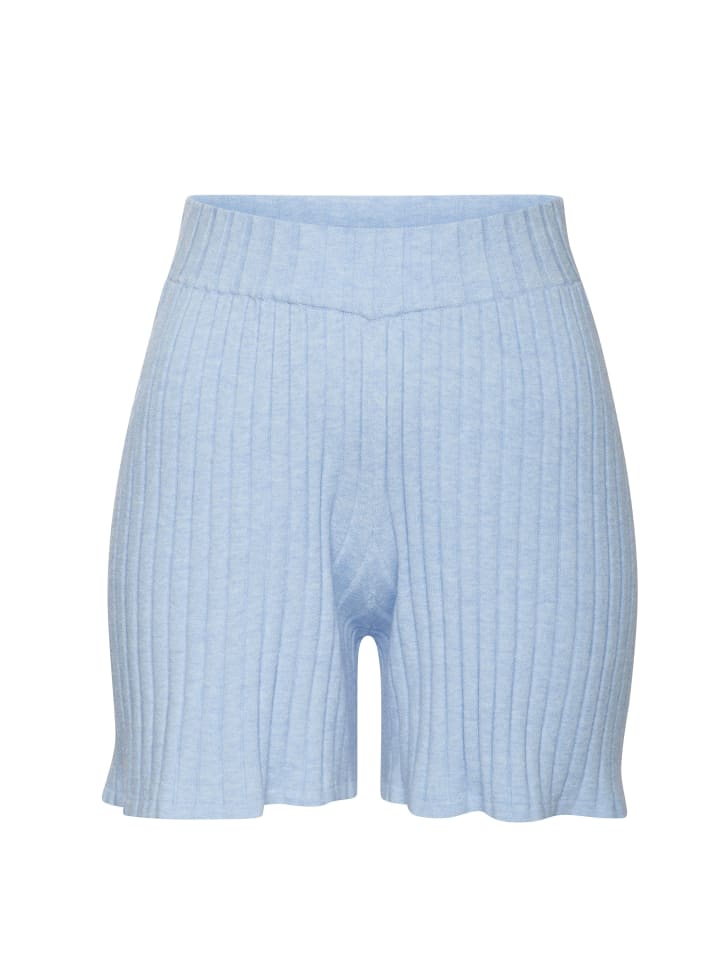 Shorts in hellblau-meliert