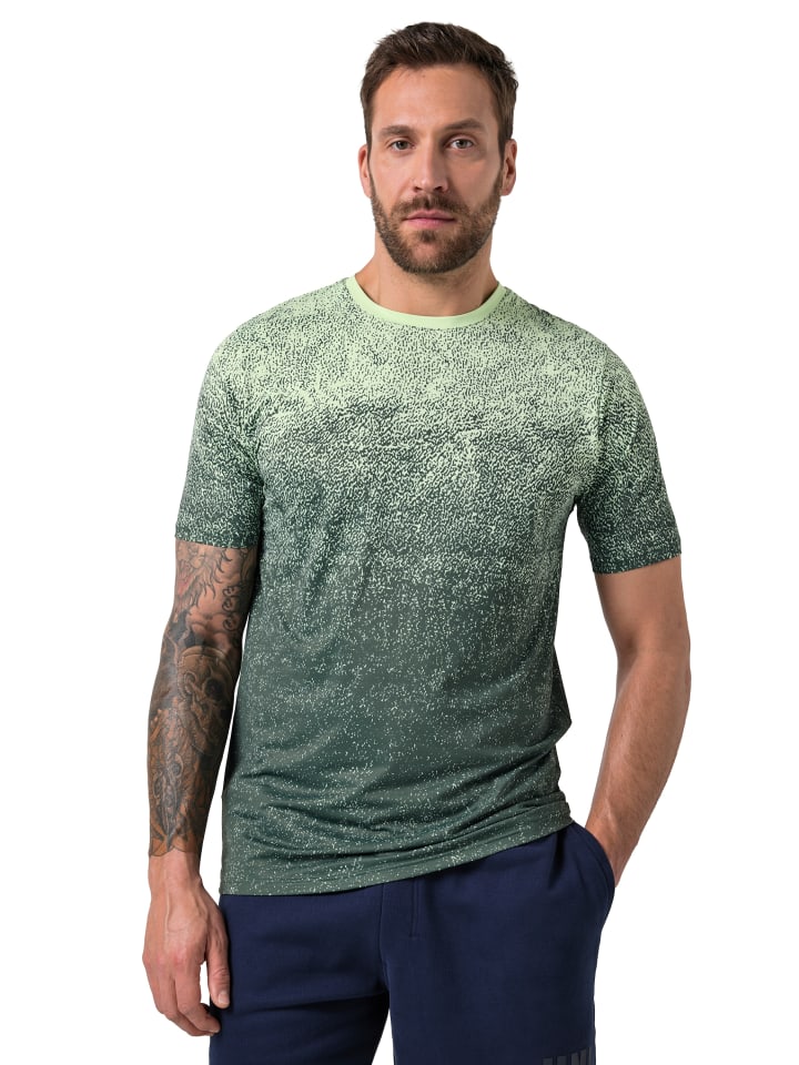 Kurzarm T-Shirt in helles grün
