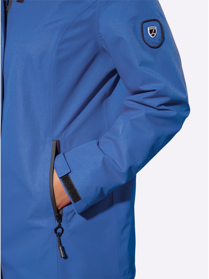 Funktionsjacke in jeansblau