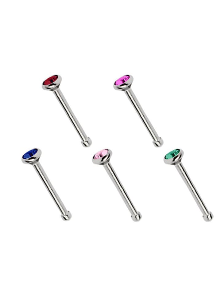 Adeliás Piercing Piercing Nasenpiercing in bunt