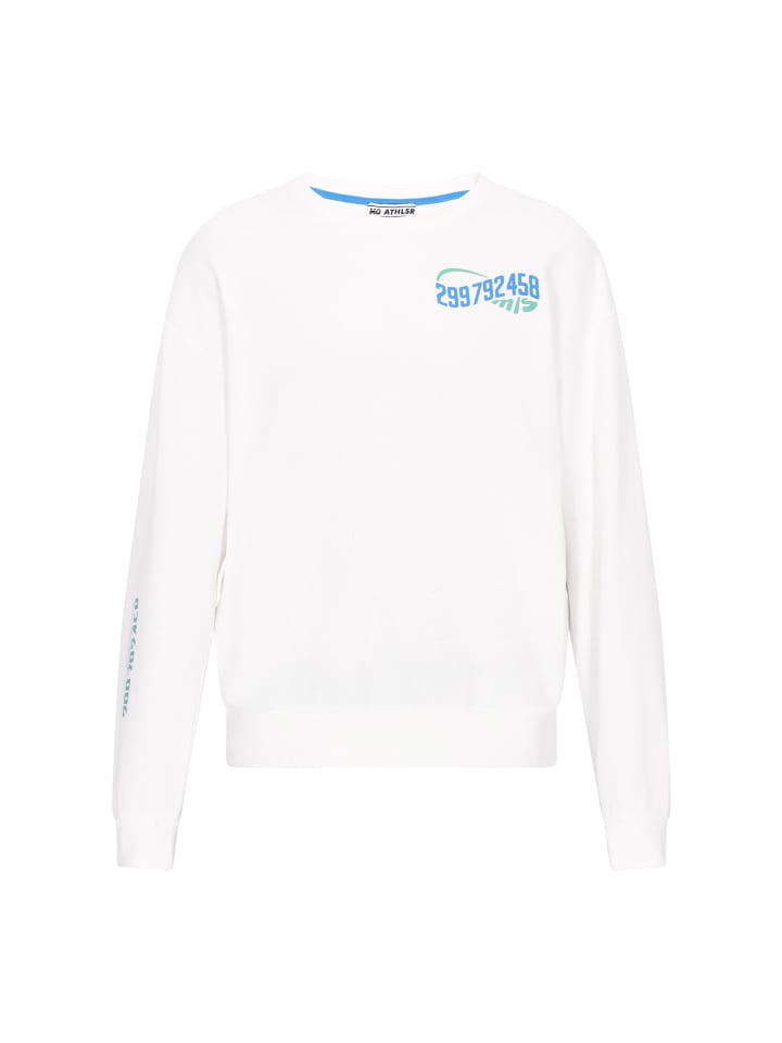 Men Sweatshirt in white