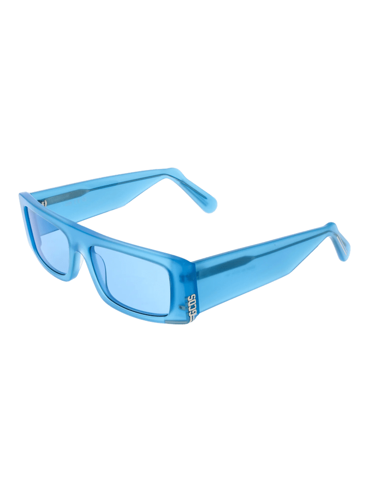 Unisex Sonnenbrille Rechtwinklig Blau