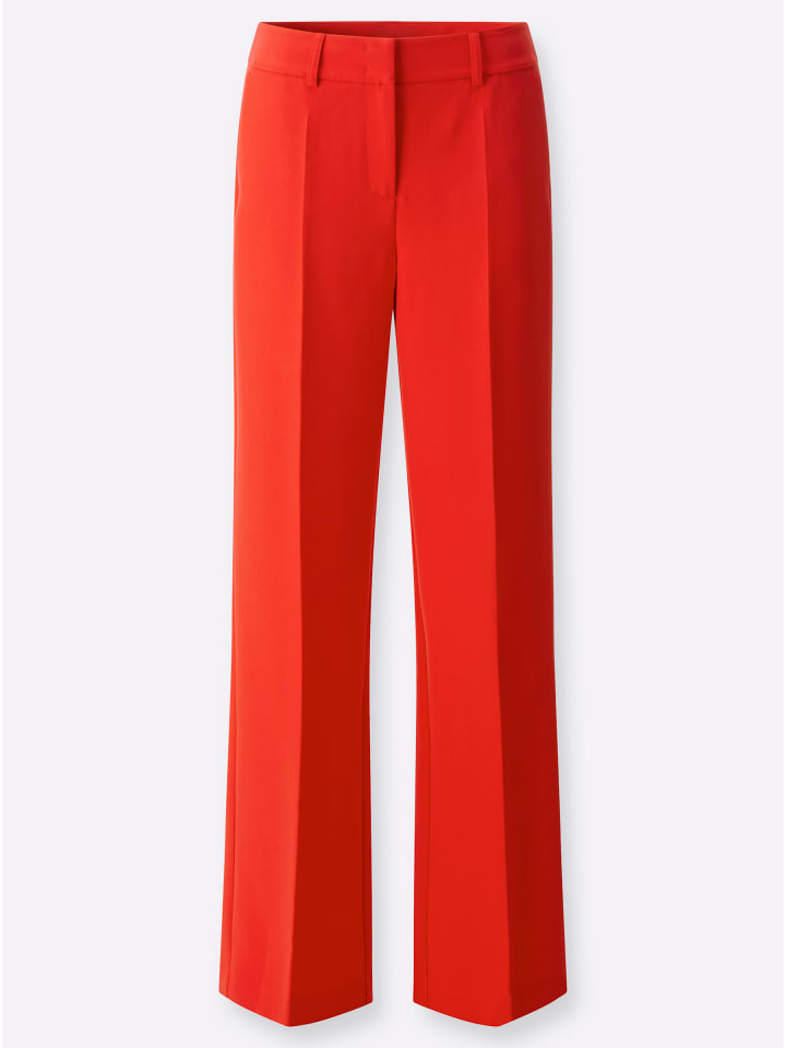 Marlenehose in erdbeere