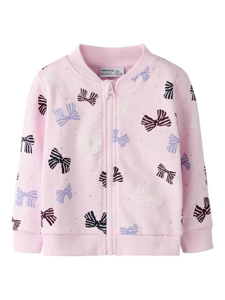 Sweatjacke Nmfolinias in cherry blossom