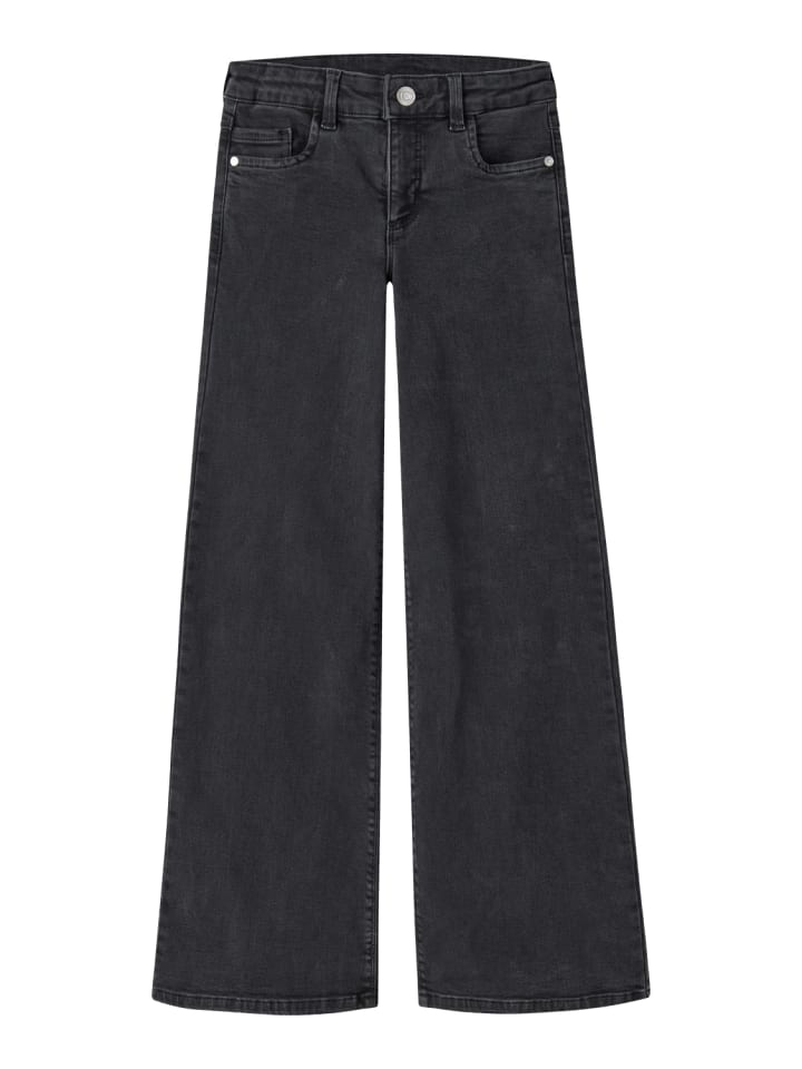 Jeans NKFPOLLY X-WIDE JEANS 3057-FR in black denim