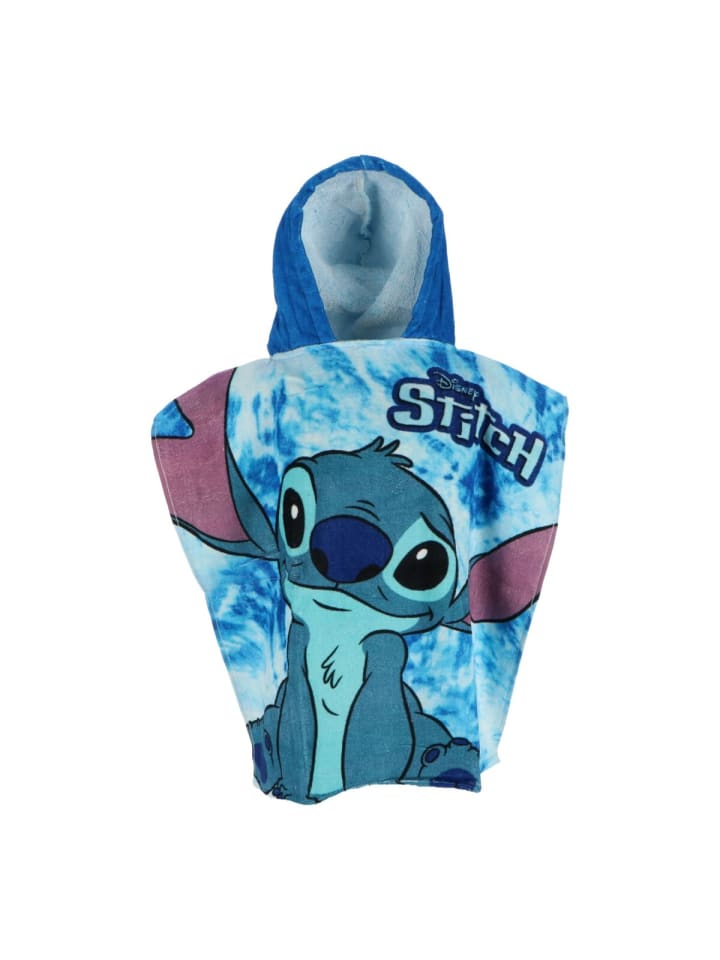 Lilo & Stitch Kapuzen-Badeponcho Bademantel