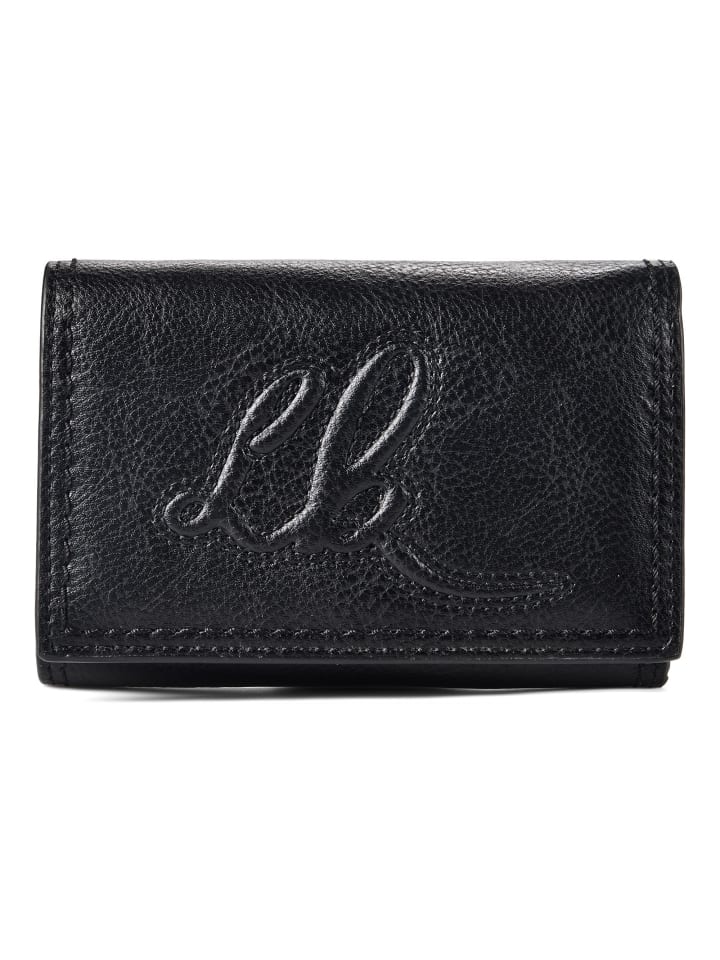Capri Geldbörse RFID Schutz Leder 13.5 cm black