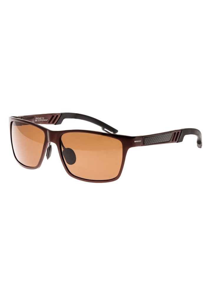 Polarisierte Sonnenbrille "Pyxis" in Braun/Braun
